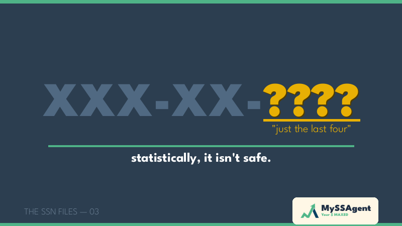 The Last 4 Digits Myth: Why Partial SSN Sharing Is Still a Full Risk